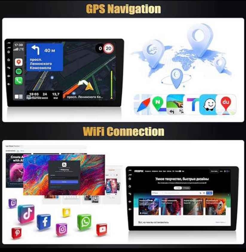 Android Car Radio for Hyundai Santa Fe IX - photo 4