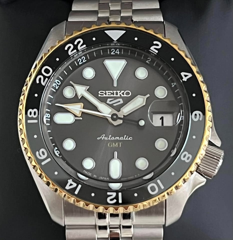 Seiko Men's 5 Sports GMT Automatic Watch (SSK021K1) NEW - photo 5