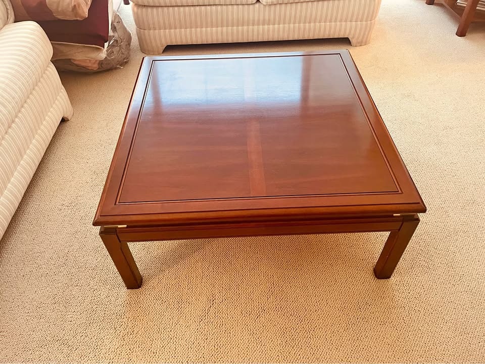 Estate Sale Items: Coffee Table and Two End Tables