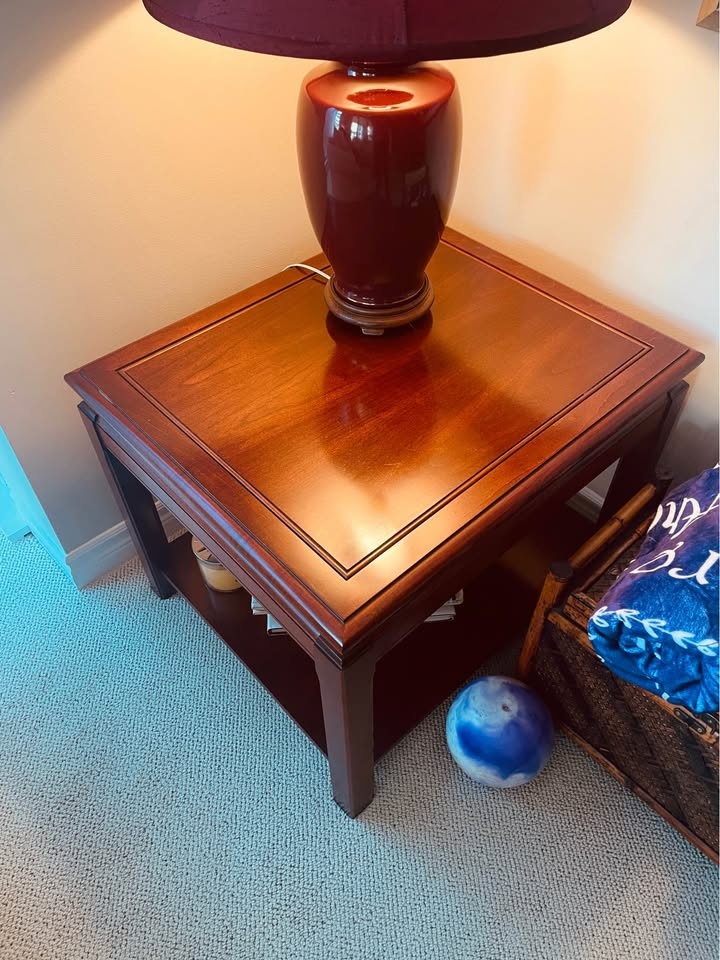 Estate Sale Items: Coffee Table and Two End Tables - photo 2