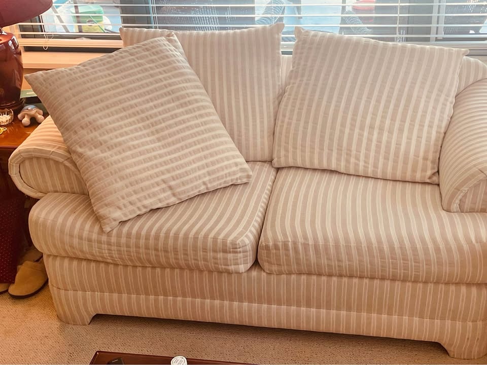 Estate sale items- 2 love seats
