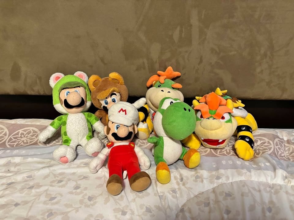 Super Mario Bros Stuffed Animals