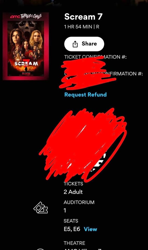 AMC tickets & Food (50% off)