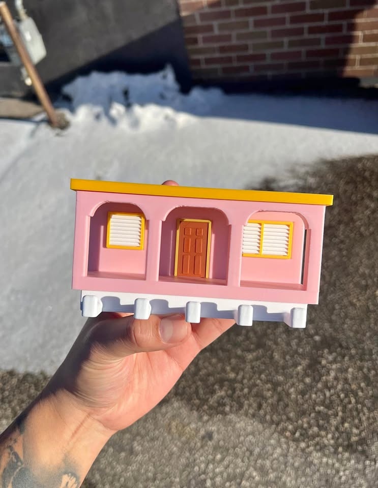 La Casita Bad Bunny Inspired Key Holder