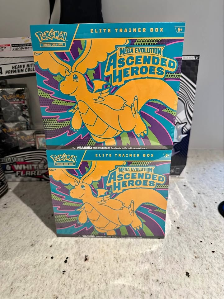 Ascended Heroes Pokemon Elite Trainer Box
