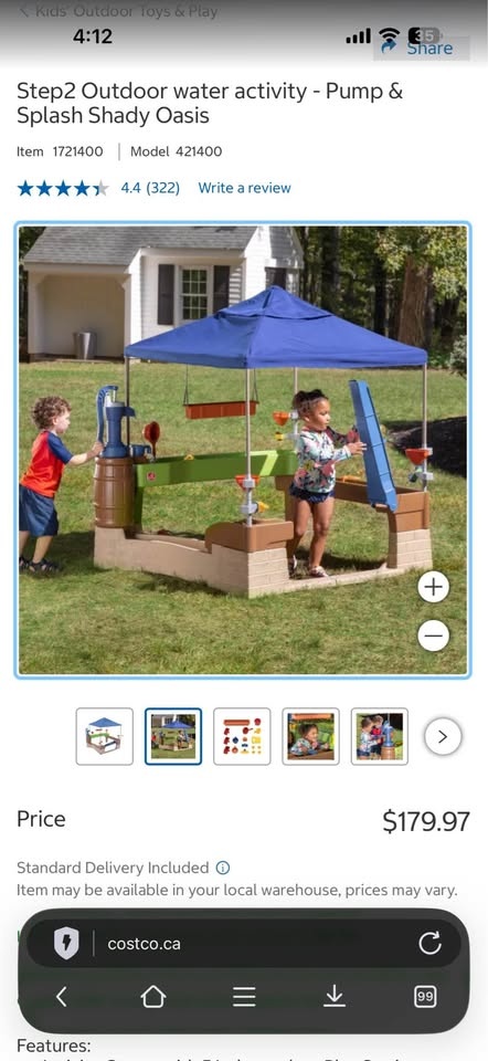 Step2 Outdoor water activity - Pump & Splash Shady Oasis - photo 2