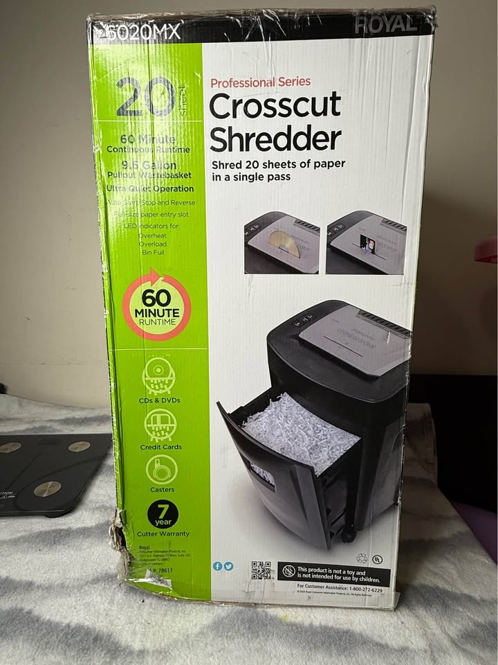 Royal Cross-Cut Paper Shredder - photo 2