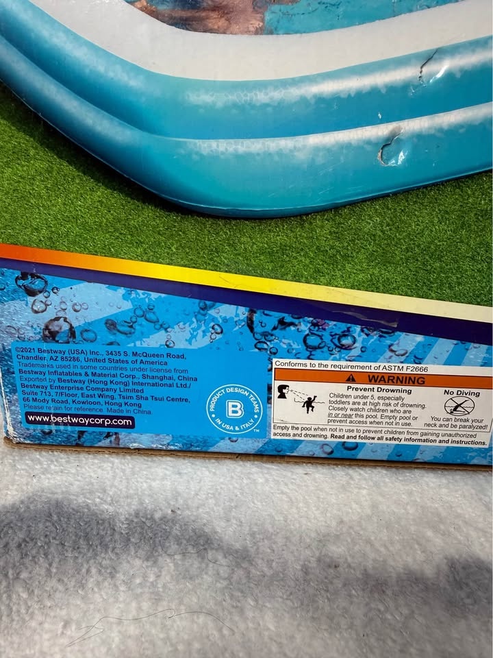 Bestway H2OGO! Rectangular Inflatable Family Pool - photo 2