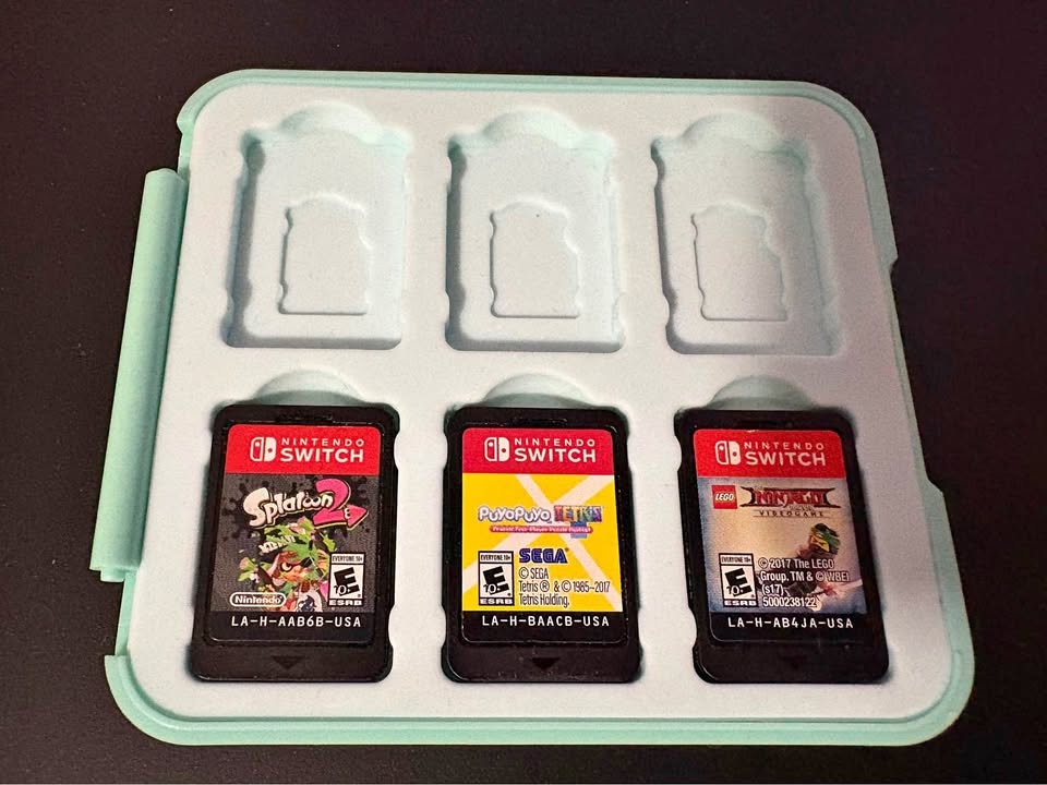 Nintendo Switch Games - Splatoon 2, Puyo Puyo Tetris, LEGO Ninja