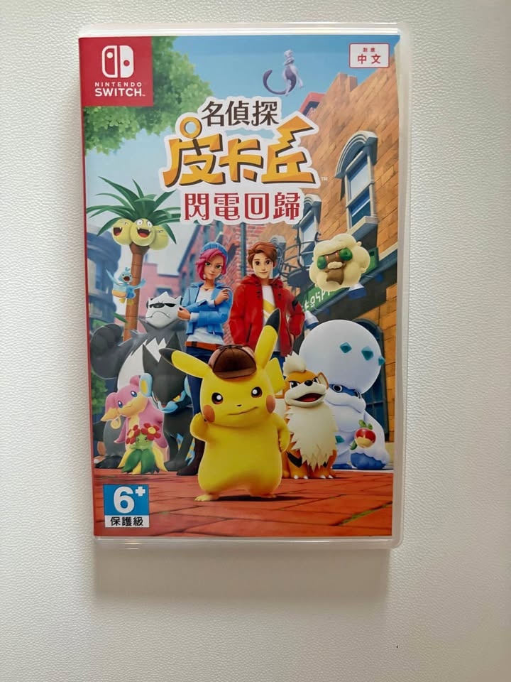 Nintendo Switch Detective Pikachu Returns Chinese Version
