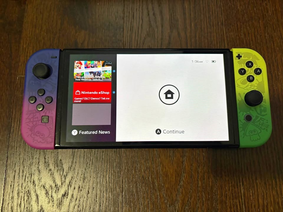 Used like new Nintendo Switch Console Bundle