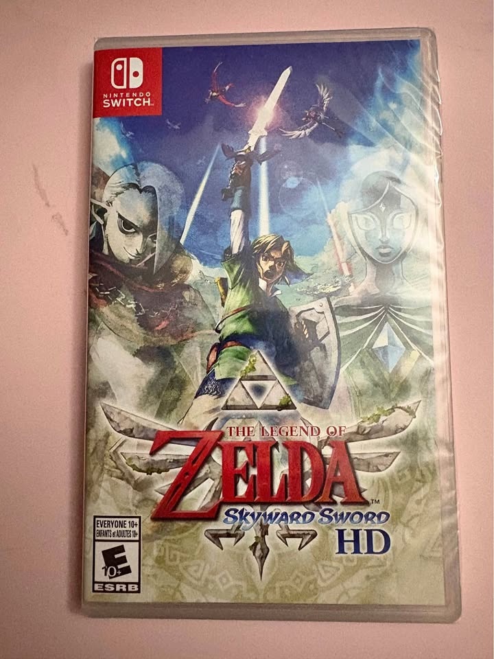BNIB Sealed Legend of Zelda Skyward Sword HD Switch Game