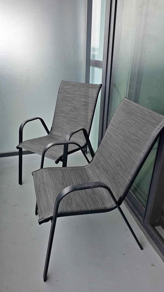 Outdoor Patio Set - 2 Chairs & Table