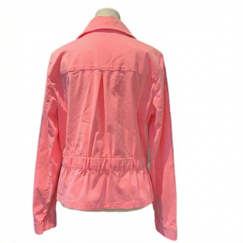 Marc Aurel Womens Lyocell Neon Pink Utility Jacket Silver Stripe - photo 3
