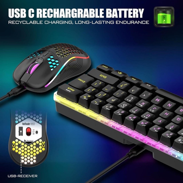 RedThunder K84 Keyboard Mouse