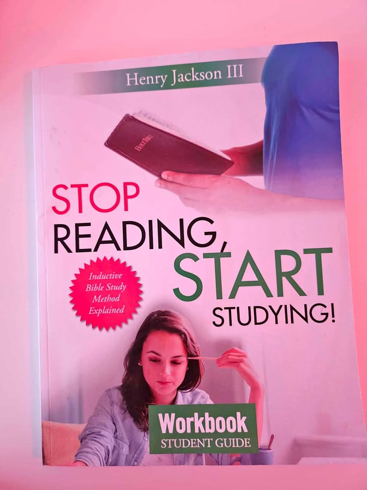 Workbook, Student Guide. Inductive Bible Study Method