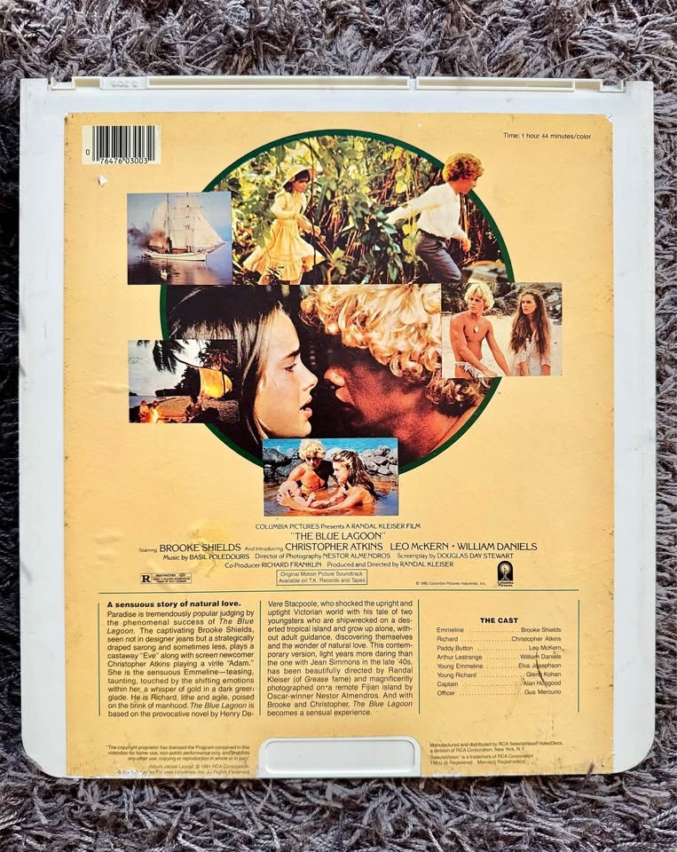 Blue Lagoon Videodisc Movie - photo 2