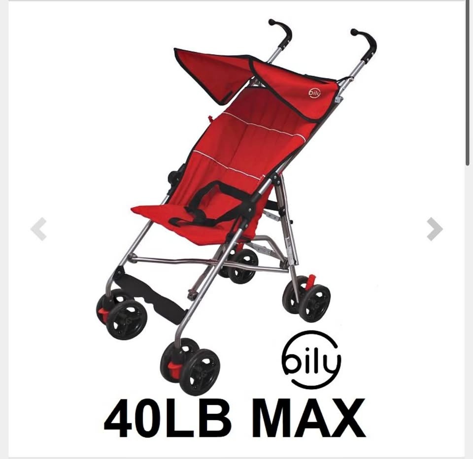 Bily Easy Compact Fold & Swing-Away Canopy Deluxe Umbrella Strol