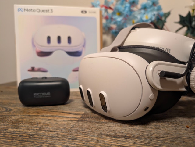 Meta Quest 3 (512 GB) + KKCOBVR Q3 PRO Strap - photo 2