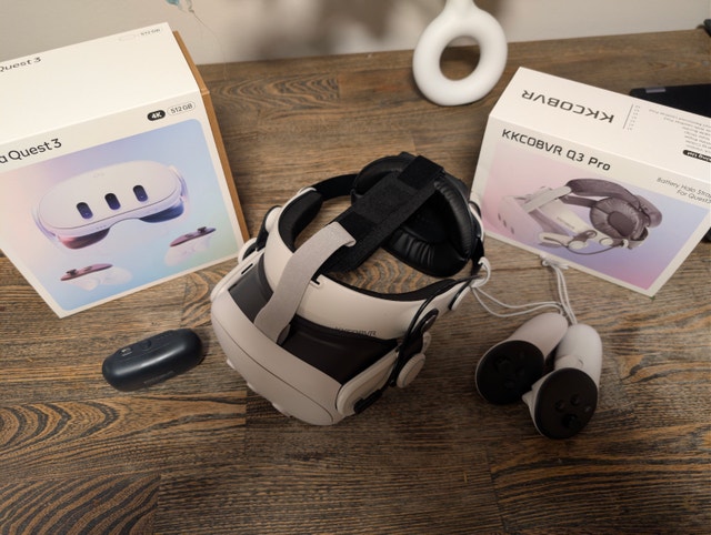 Meta Quest 3 (512 GB) + KKCOBVR Q3 PRO Strap - photo 4