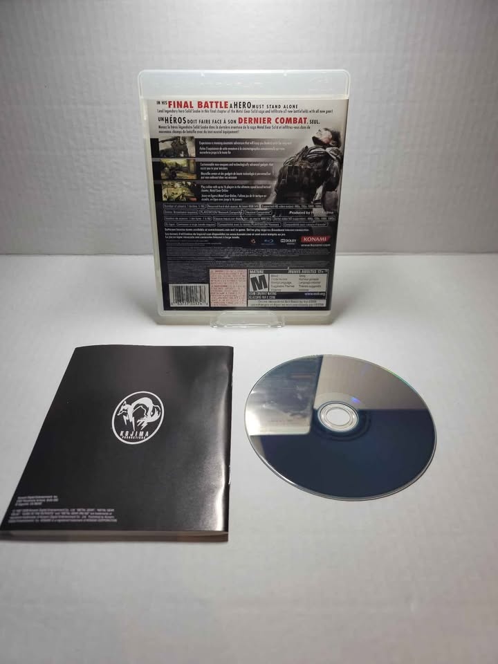 Metal Gear Solid 4: Guns Of The Patriots for PS3 (CIB) - photo 2