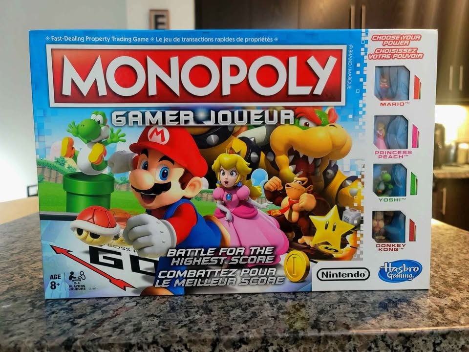 Hasbro Monopoly Gamer Super Mario (Brand New, Never Opened)
