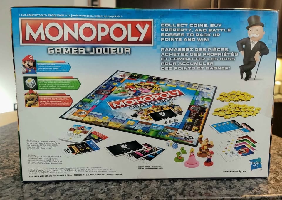 Hasbro Monopoly Gamer Super Mario (Brand New, Never Opened) - photo 2