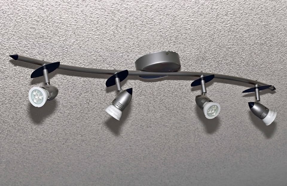 Like New LED Track Light with 4 Lights