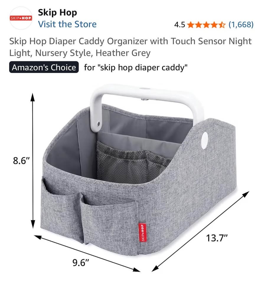 Skip Hop Diaper Caddy - photo 3