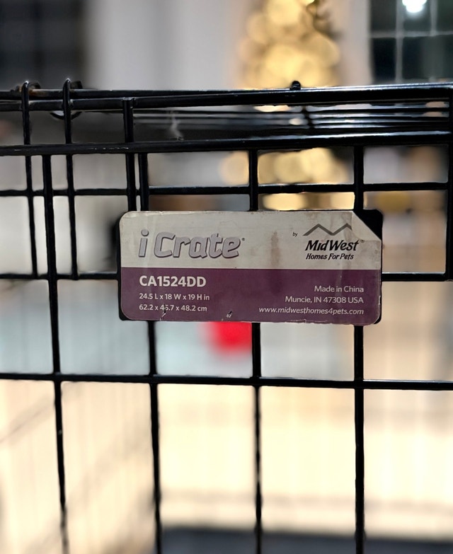 Foldable Wire Dog Crate - Medium Size - photo 3