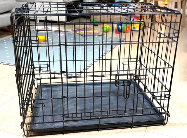 Foldable Wire Dog Crate - Medium Size - photo 4