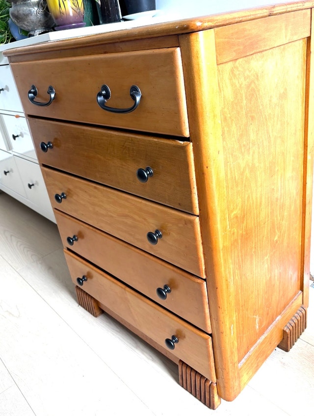 Solid Wood 5-Drawer Dresser - photo 3