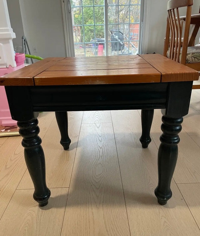 Solid Wood Side/Coffee Table - Pine - photo 2