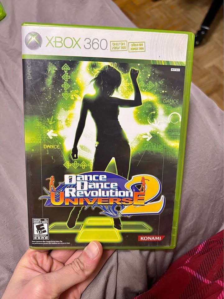 DDR Dance Dance Revolution Universe 2 Xbox 360 Game