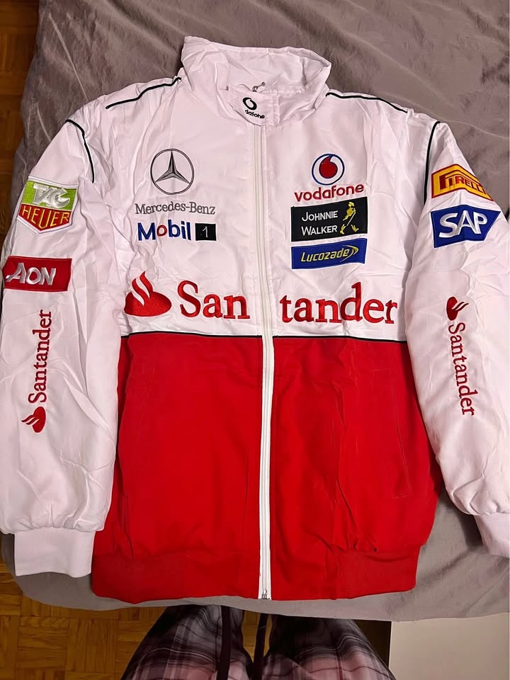 NEW VINTAGE MERCEDES F1 RACING JACKET
