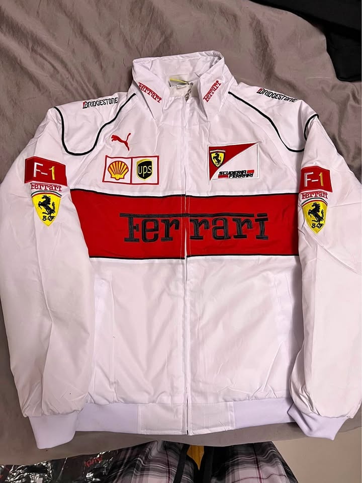 NEW VINTAGE FERRARI F1 RACING JACKET