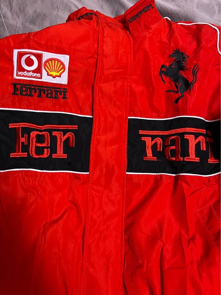 NEW VINTAGE FERRARI F1 RACING JACKET - photo 4