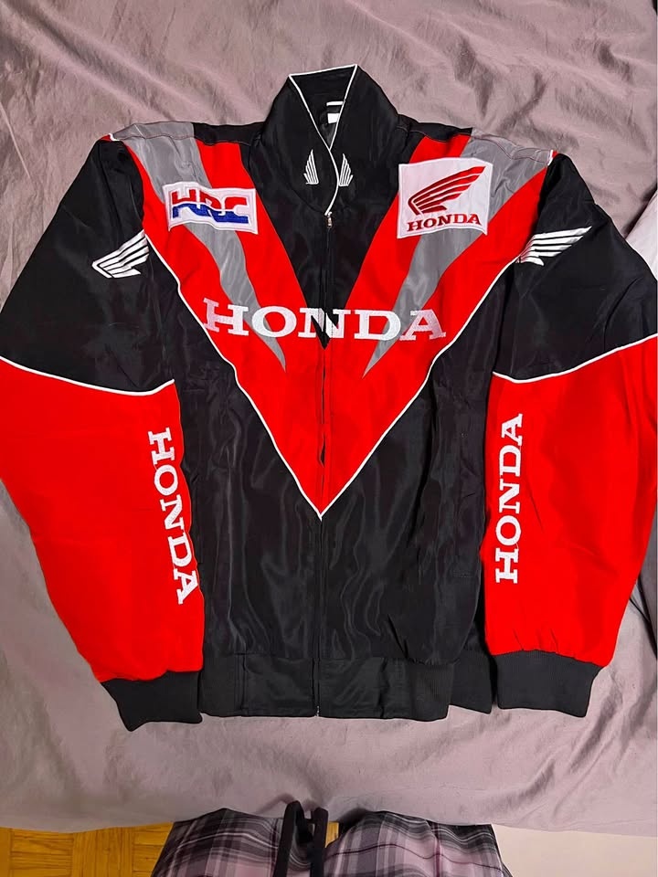 NEW VINTAGE HONDA F1 RACING JACKET