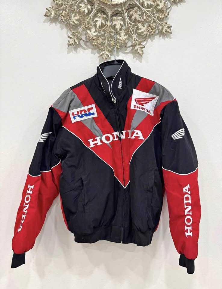 NEW VINTAGE HONDA F1 RACING JACKET - photo 3
