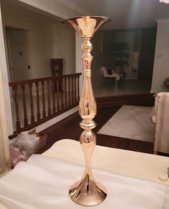 Gold Floral Stands x14 - photo 4