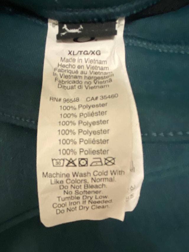 Puma Pants - Extra Large - Green - photo 3