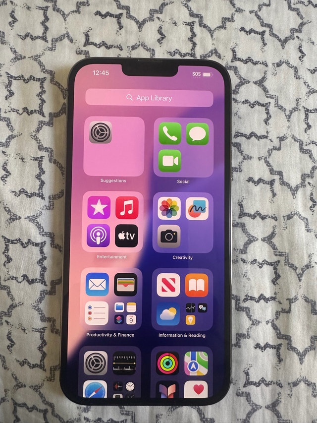 Apple iPhone 13 Pro Max Battery Health 89%