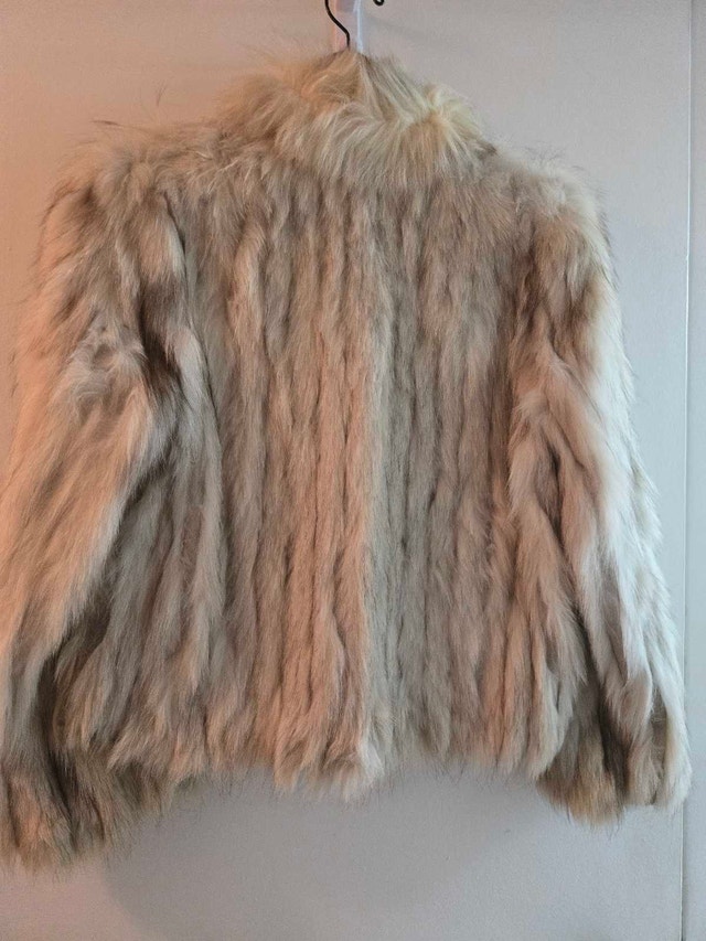 Blue Fox Fur Jacket - photo 2