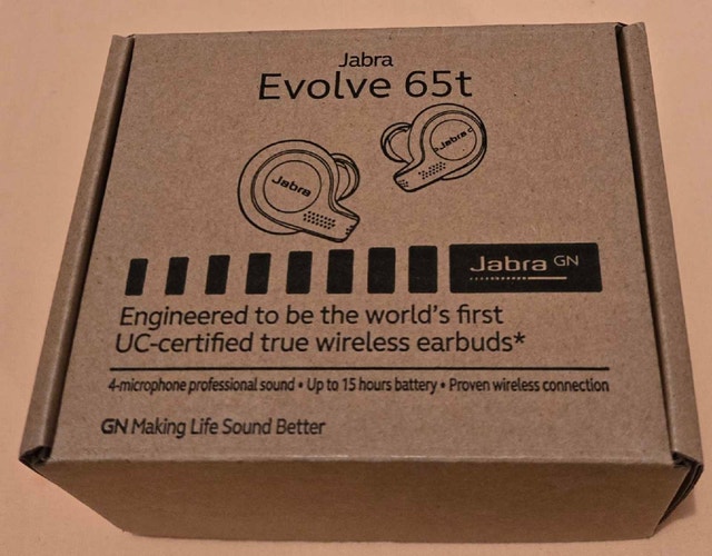 New Jabra Evolve 65t True Wireless Earbuds