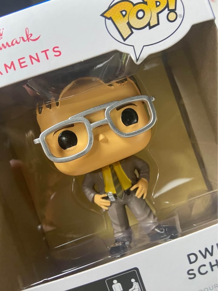 NIB Hallmark The Office Dwight Schrute Funko POP! Ornament - photo 3
