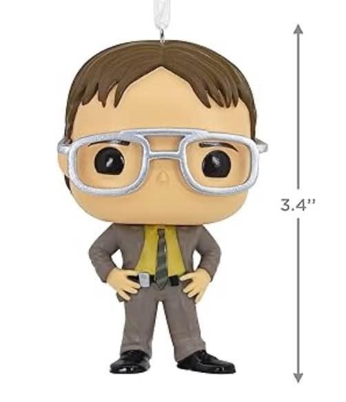 NIB Hallmark The Office Dwight Schrute Funko POP! Ornament - photo 5
