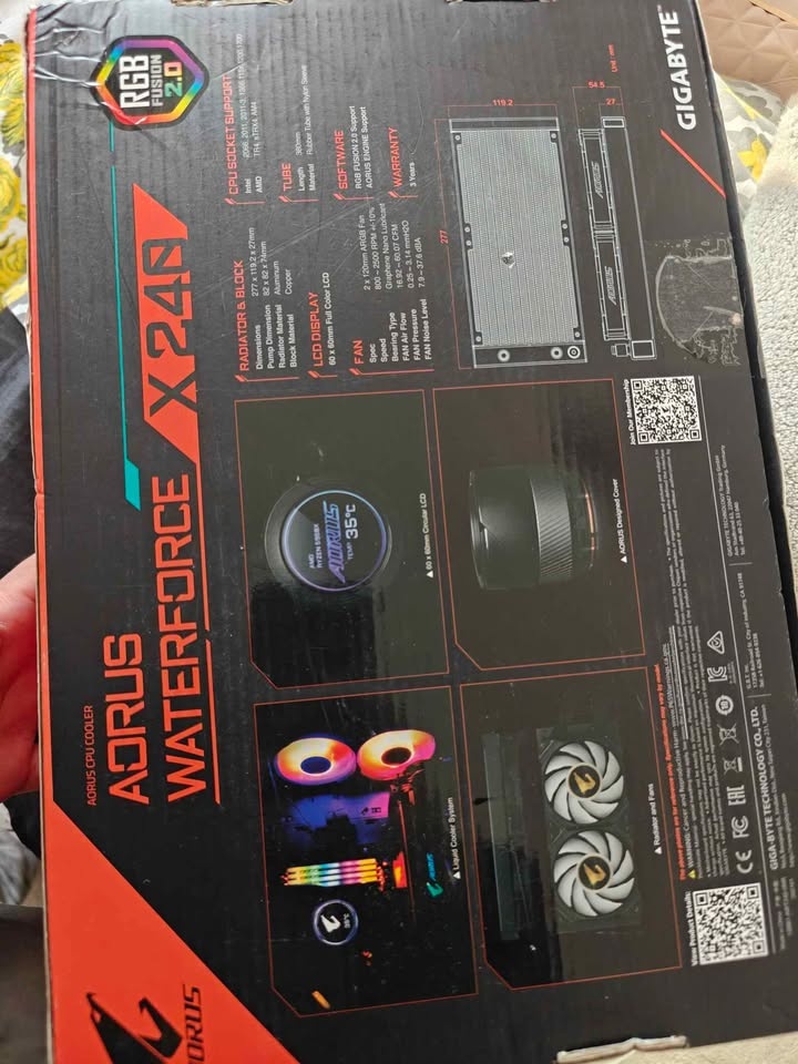 Water force aorus x240 - photo 4