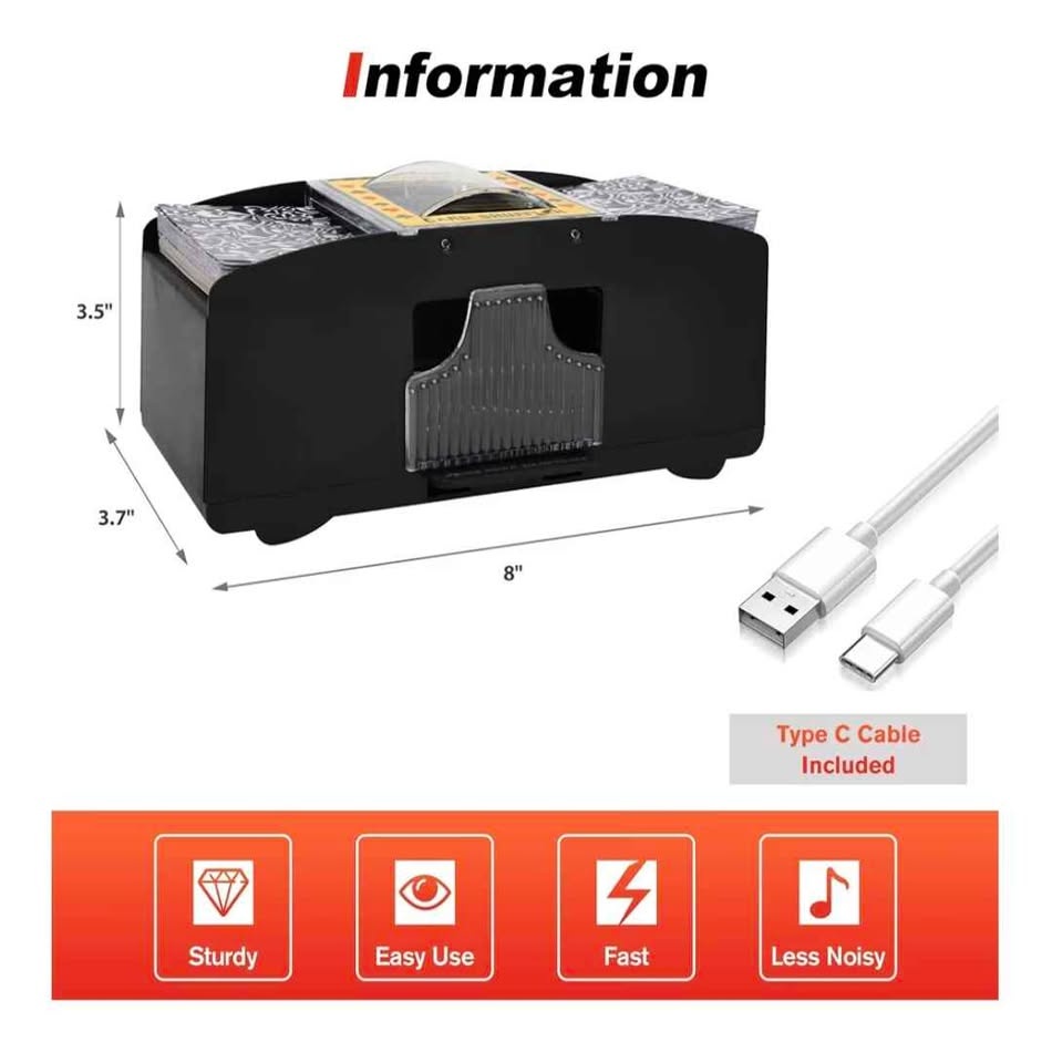 Brand New | Automatic Card shuffler - photo 5