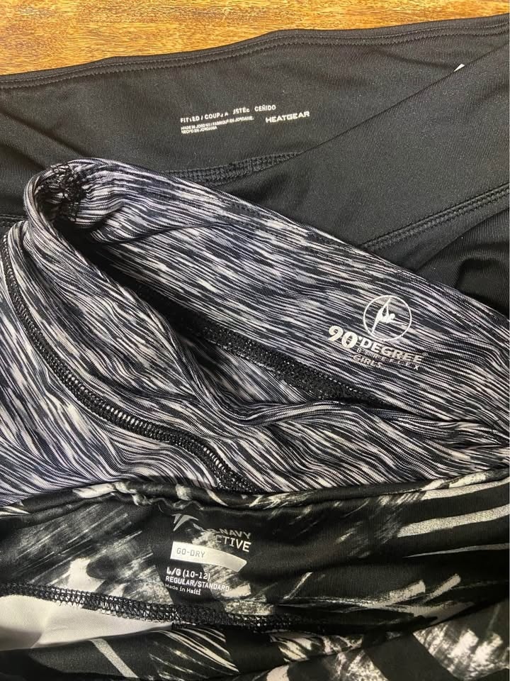 Girls Athletic Capri Leggings (3 Pairs, Size 10-12) - $3 each - photo 5
