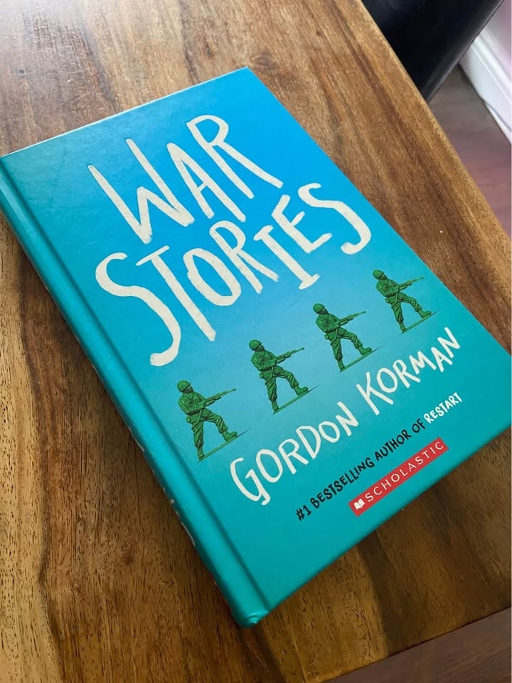 Kids Book: War Stories by Gordon Korman (Hardcover) - photo 4